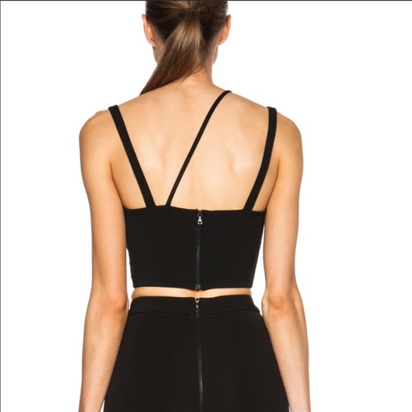 David Koma strappy architectural crop top - Picture 3 of 8